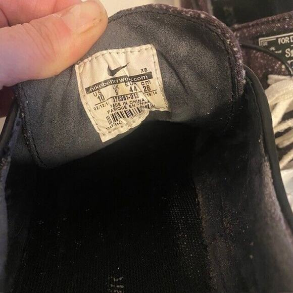 Nike Size Mens 10 SB Stefan Janoski Galaxy Starry Night Purple Sneakers Shoes - Picture 6 of 8